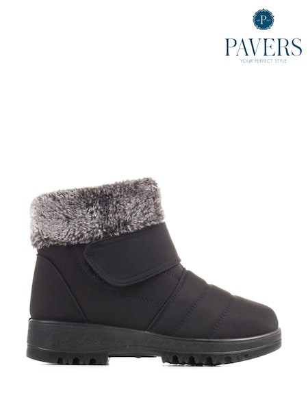 Pavers Weather Black Boots (N56834) | €44