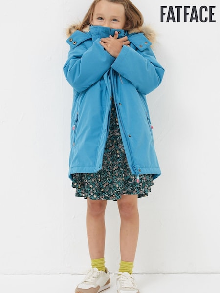 FatFace Turquoise Blue 3 In 1 Waterproof Coat (N56847) | €51