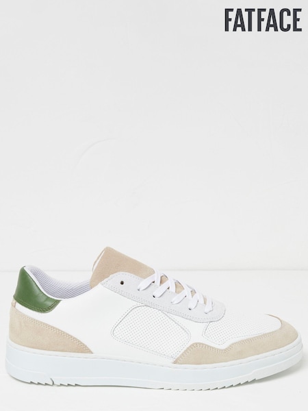 FatFace White Axel Skater Trainers (N56891) | €47.50