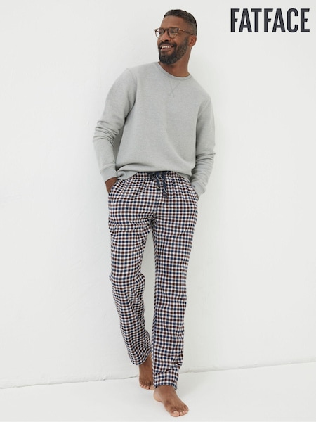 FatFace White Keswick Light Checked Pyjama Bottoms (N56929) | €24