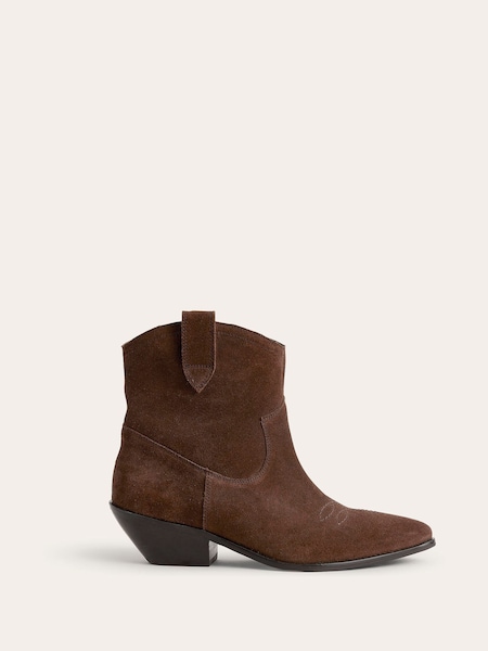 Boden Western Ankle Boots (N57253) | 681 LEI