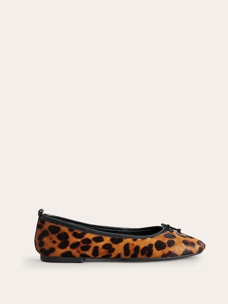 Ruskea/Kultainen/kullanvärinen - Boden Kitty Flexi Sole Ballet Tossut (N57254) | €154