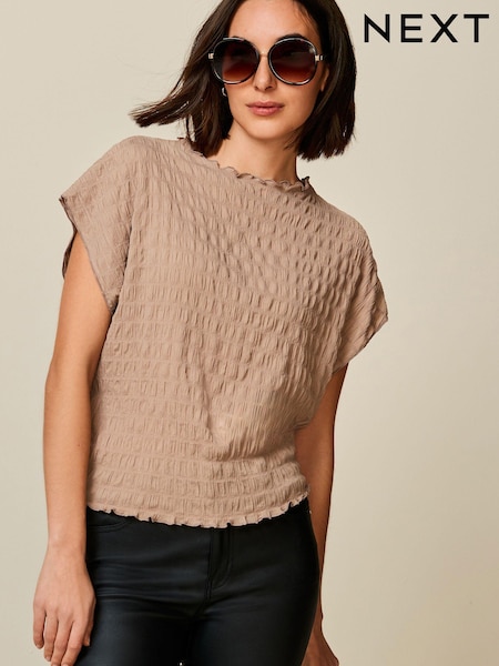 Neutral Short Sleeve Textured T-Shirt (N57468) | €9