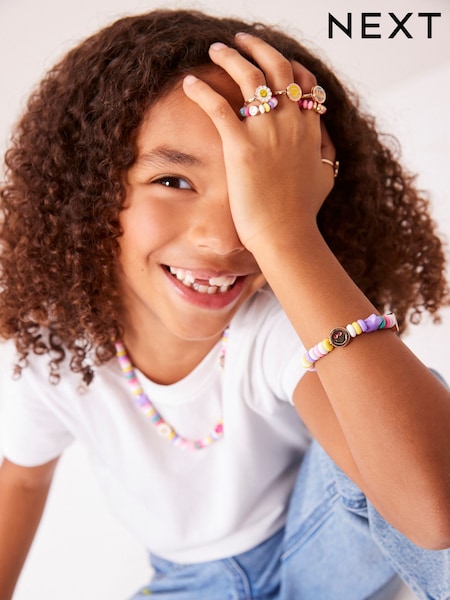 Light Pink SMILEYWORLD® Ring Set (N57477) | €11