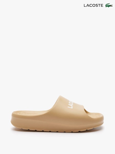 Lacoste Womens Tan Serve 2.0 Sliders (N57866) | €31.50
