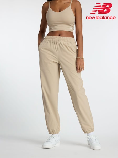 New Balance Brown Athletics Stretch Woven Joggers (N57940) | €35