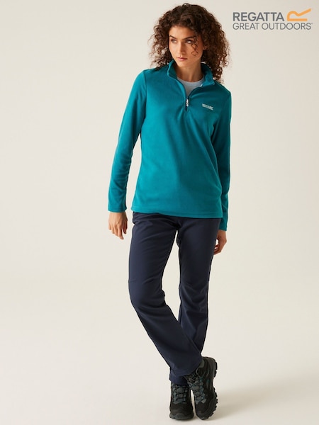 Regatta Blue Womens Sweetheart Lightweight Half-Zip Fleece (N58279) | €11