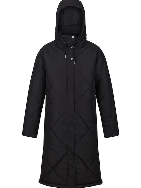 Regatta Black Cambrie Longline Padded Thermal Jacket (N58388) | €49