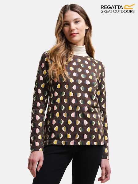 Regatta Orla Kiely Winter Long Sleeve T-Shirt (N58415) | €17.50