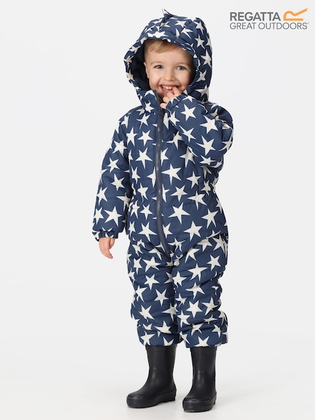 Regatta Blue Penrose Insulated Puddlesuit (N58501) | AED102
