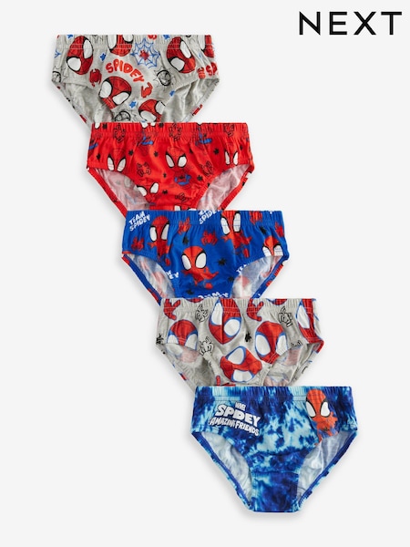 Spiderman Briefs 5 Pack (1.5-10yrs) (N58635) | €16 - €17