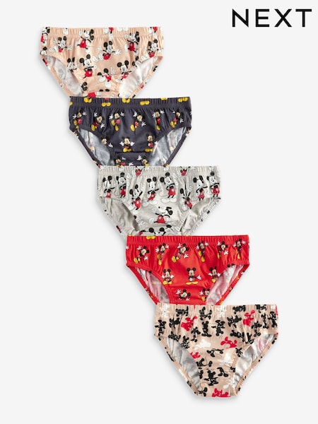 Mikki Hiiri - Briefs 5 Pack (1.5-10yrs) (N58636) | €11 - €13