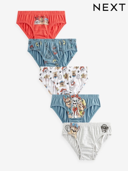 Paw Patrol - Briefs 5 Pack (1.5-10yrs) (N58637) | ‏54 ر.ق. - ‏59 ر.ق.