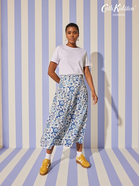 Cath Kidston 100% Cotton Midi Skirt (N58866) | 167 LEI
