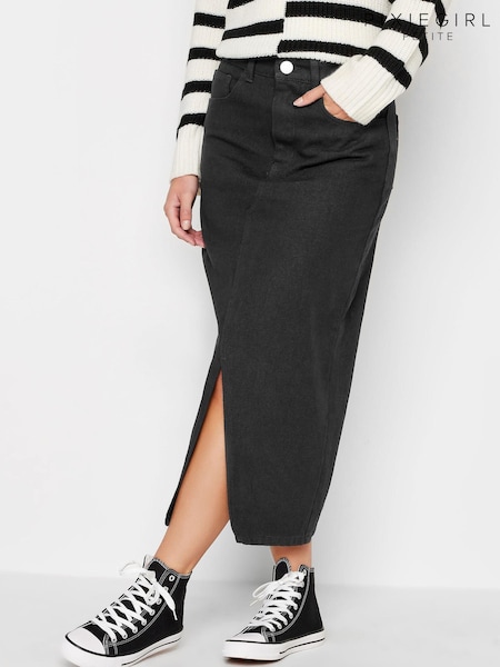 PixieGirl Petite Black Denim Midi Skirt (N58976) | € 10