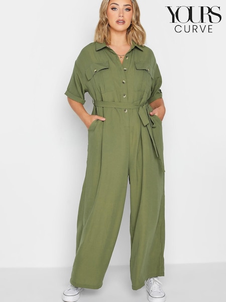 Verde - Saloetă lungă mărimi mari Yours Limited (N59026) | 137 LEI