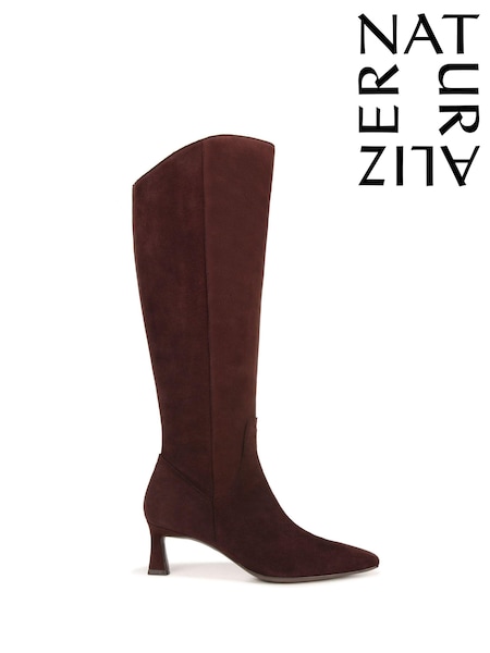 rjava - Naturalizer Deesha Leather Knee High Boots (N59148) | € 211