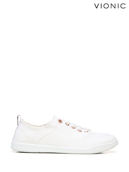 Кремовый - Vionic Pismo Lace Up Trainers (N59215) | €93
