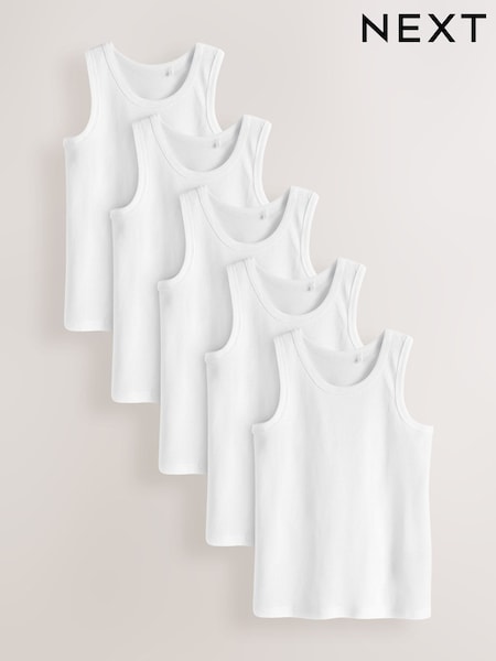 Blanco - Vests 5 Pack (1.5-16yrs) (N59402) | 15 € - 21 €