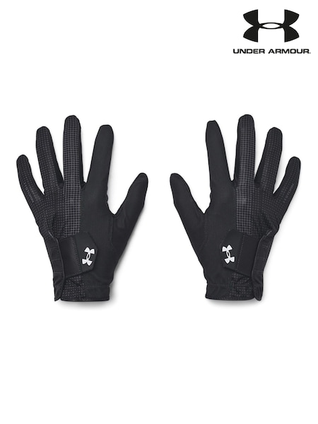 Under Armour Black/White Storm Golf Gloves (N59830) | AED116