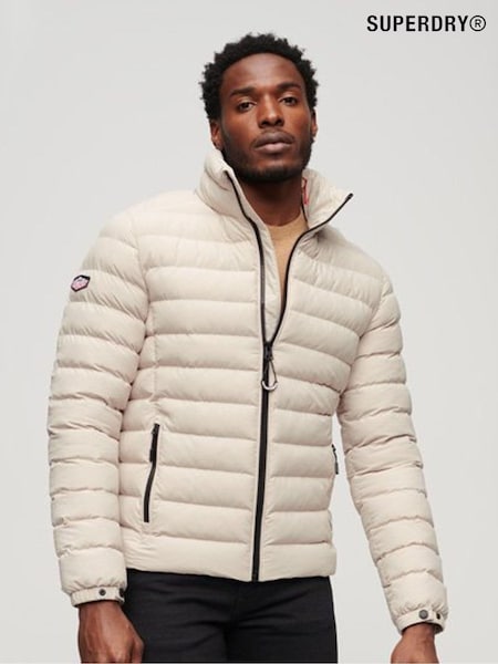 Superdry Nude Fuji Printed Padded Jacket (N60650) | R$ 985