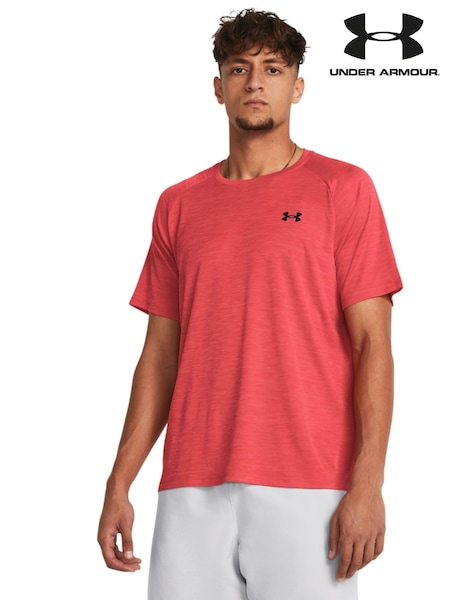 Under Armour Red Tech Textured T-Shirt (N61046) | €18