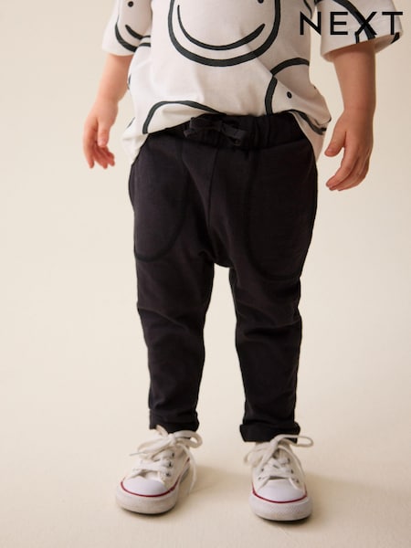 Anthrazitgrau - Lightweight 100% Cotton Jersey Joggers (3mths-7yrs) (N61058) | 6 € - 7 €
