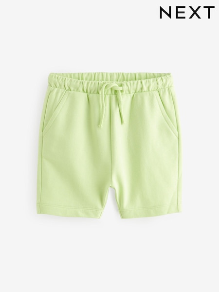 Green 100% Cotton Jersey Shorts (3mths-7yrs) (N61063) | €3 - €3.50
