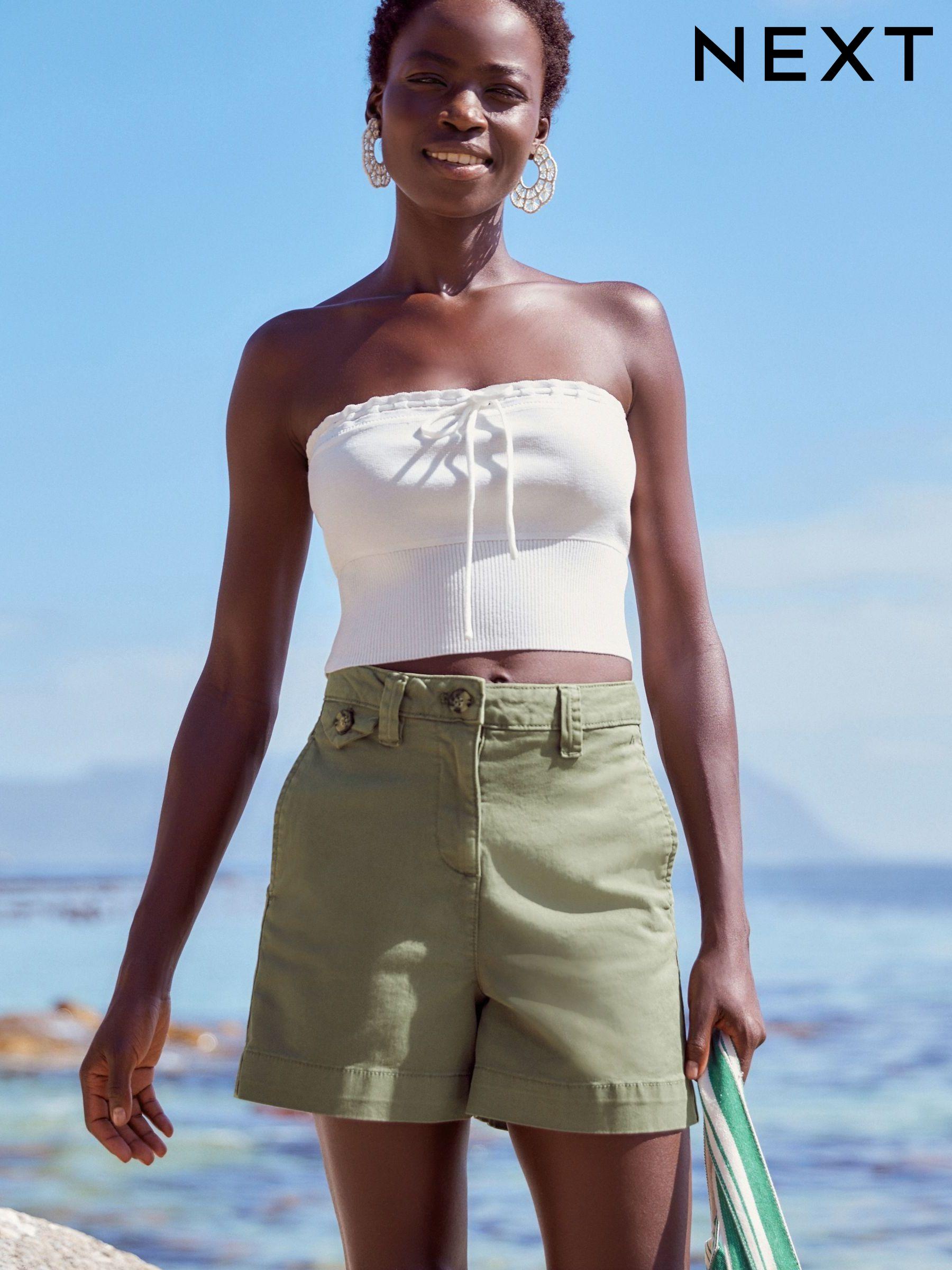 Next chino shorts womens discount