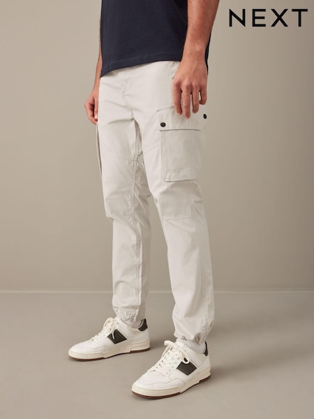 Off White - Зауженный крой - Lightweight Stretch Cargo Utility Trousers (N61909) | €8