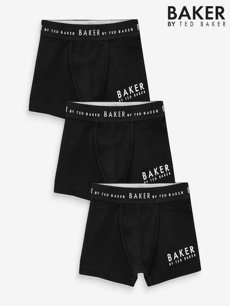 Czarny - Baker by Ted Baker Boxers 3 Pack (N62093) | 47 zł