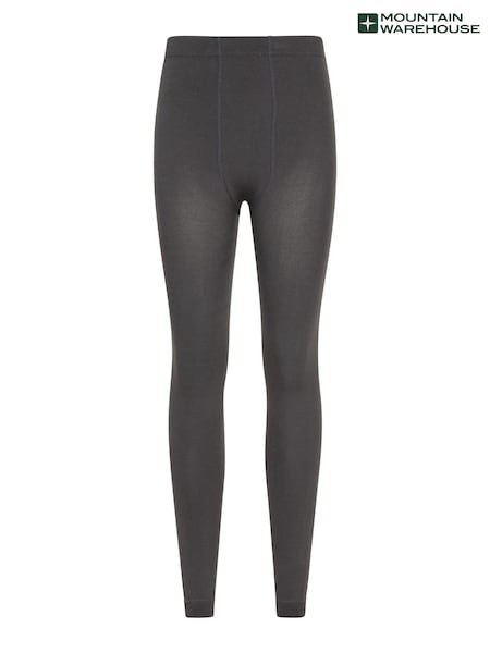 Mountain Warehouse Grey Womens Fluffy Fleece Lined Thermal Leggings (N62232) | ₪101