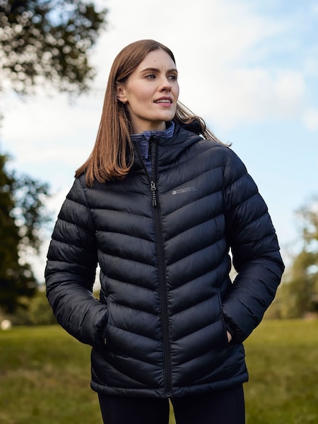 שחור - Mountain Warehouse Seasons Womens Water Resistant Padded Jacket (N62261) | ‏322‏₪