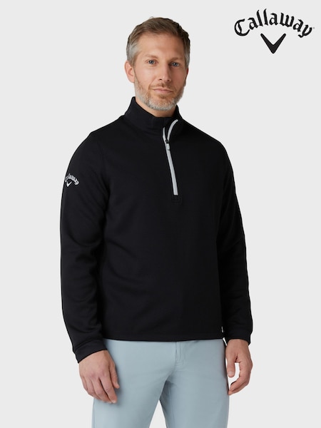 Callaway Apparel Mens Golf Hex Black Fleece (N62349) | €93