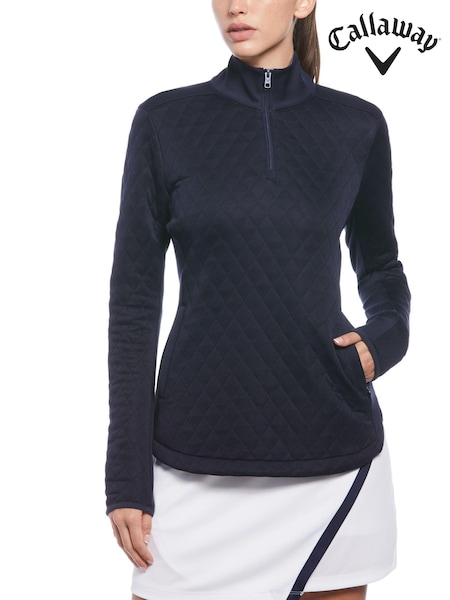 Callaway Apparel Ladies Blue Golf Quilted Fleece (N62350) | €105