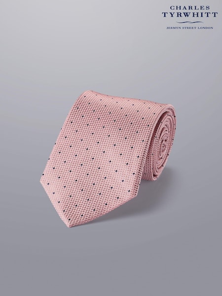 Charles Tyrwhitt Spot Silk Stain Resistant Tie (N62596) | €55