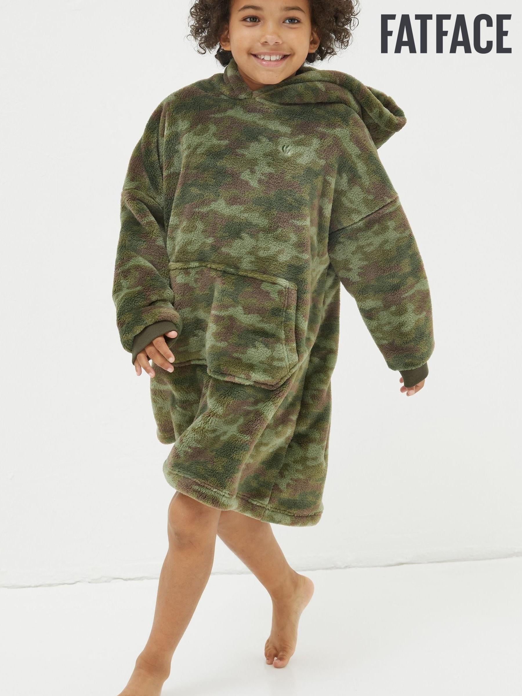 Oversized camo hoodie cheap