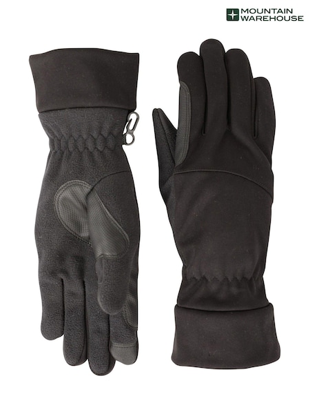 Mountain Warehouse Softshell Touchscreen Mens Gloves (N63031) | €32