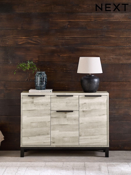 Grey Bronx Oak Effect Large Sideboard (N63224) | €320