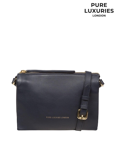 Pure Luxuries London Niki Nappa Leather Cross-Body Bag (N63615) | $96