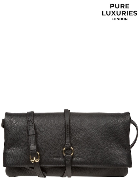 Pure Luxuries London Selene Nappa Leather Cross-Body Clutch Bag (N63647) | 310 zł