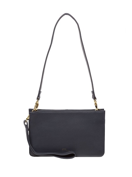 Pure Luxuries London Layla Nappa Leather Grab Clutch Bag (N63652) | €69