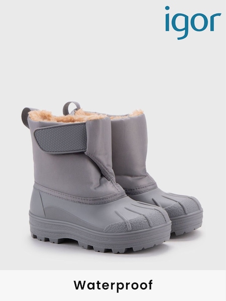 Harmaa - Igor Neu vedenkestävä Snow Saappaat (N63795) | €55
