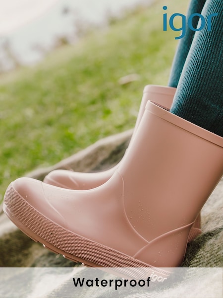 Розовый - Igor Waterproof Yogi Wellies (N63796) | €35 - €37