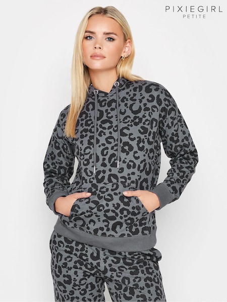 PixieGirl Petite Leopard Print Hoodie (N64203) | 96 LEI