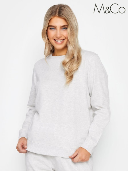 Harmaa - M&Co Musta Basic Collegepaita (N64326) | €35