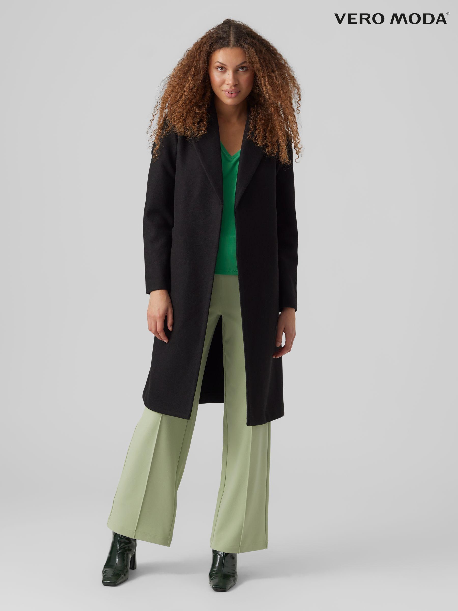 Vero moda fitted tailored coat on sale