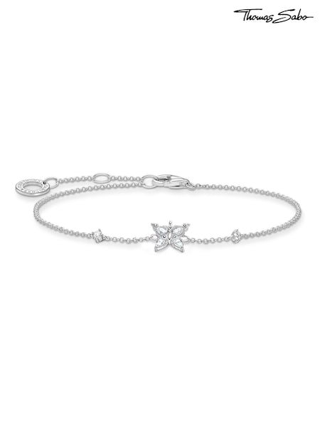 Thomas Sabo White Sparkling Butterfly Bracelet (N64768) | €102