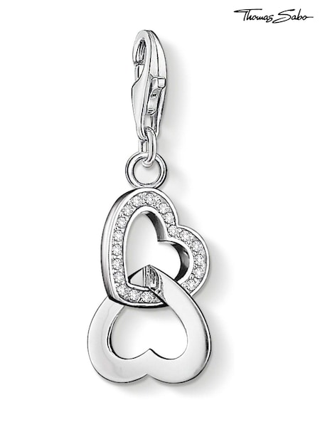Thomas Sabo White Hearts Charm Pendant (N64789) | €58