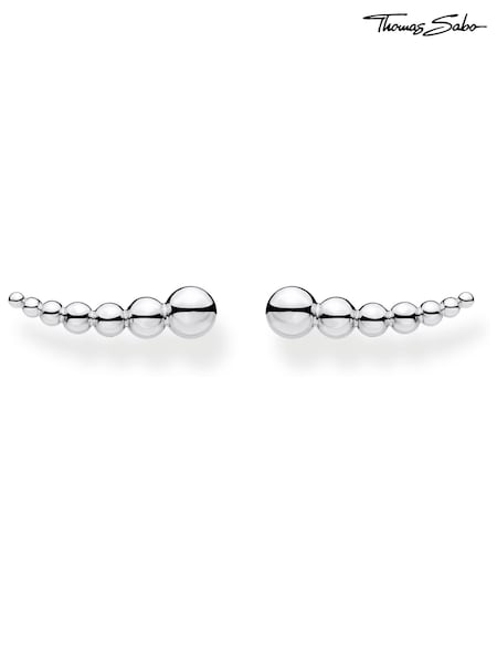 Thomas Sabo Silver Silver Dots Climber Earrings (N64811) | €35